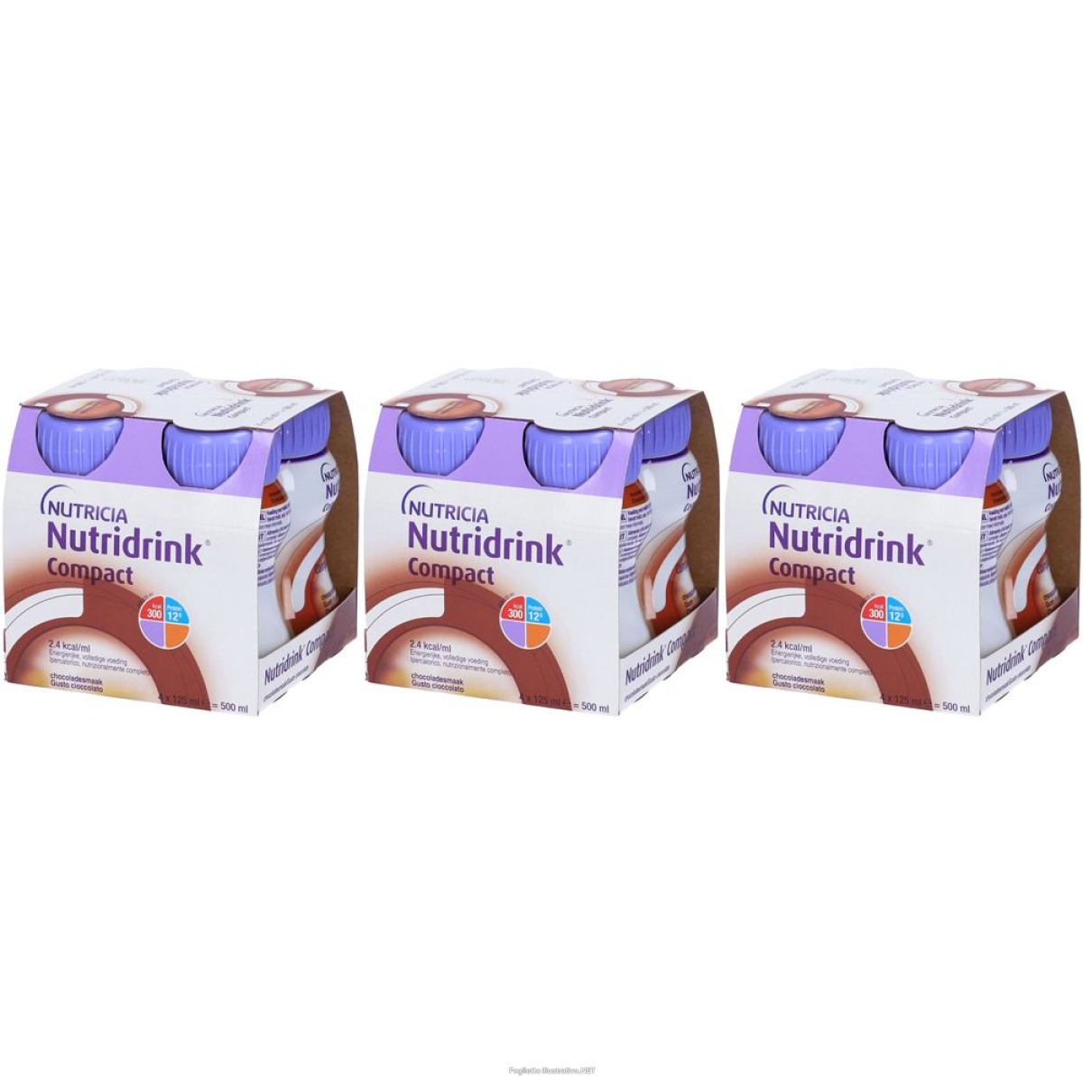 Cerca Offerte di nutricia nutridrink compact cioccolato set da 3 3x4x125 ml soluzione o e acquista online