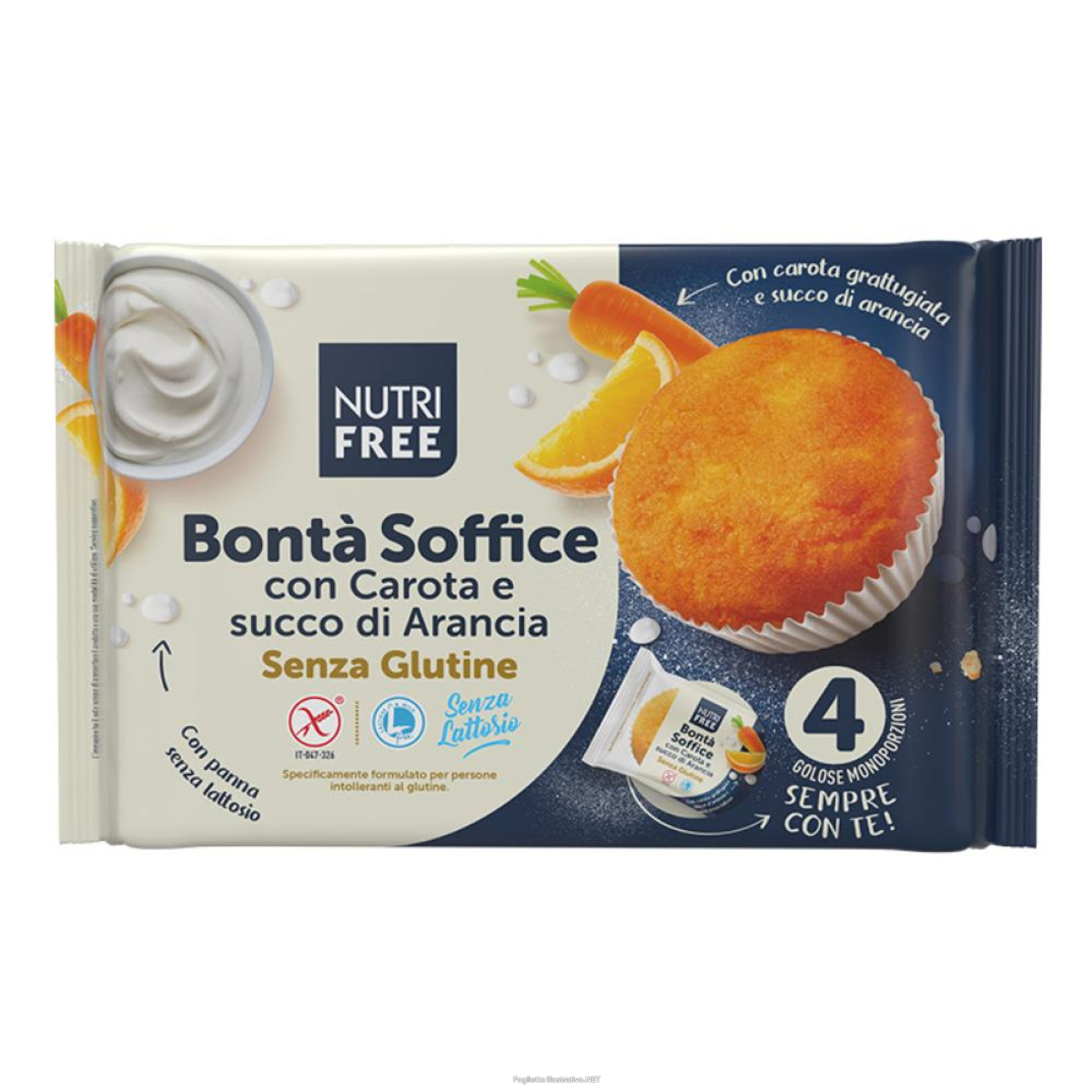 Cerca Offerte di nutrifree bonta' soffice con carota e succo d'arancia 140 g e acquista online