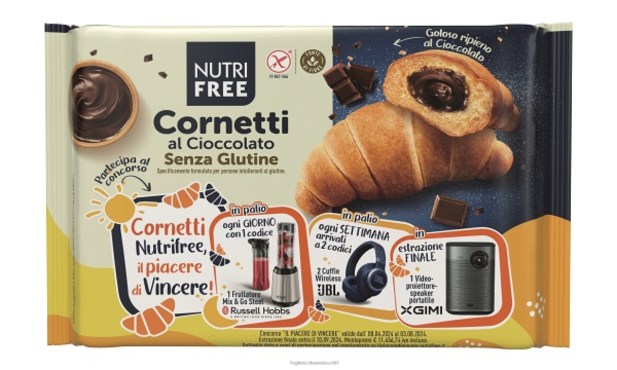 Cerca Offerte di nutrifree cornetti cioccolato promo 6 pz 240 g e acquista online