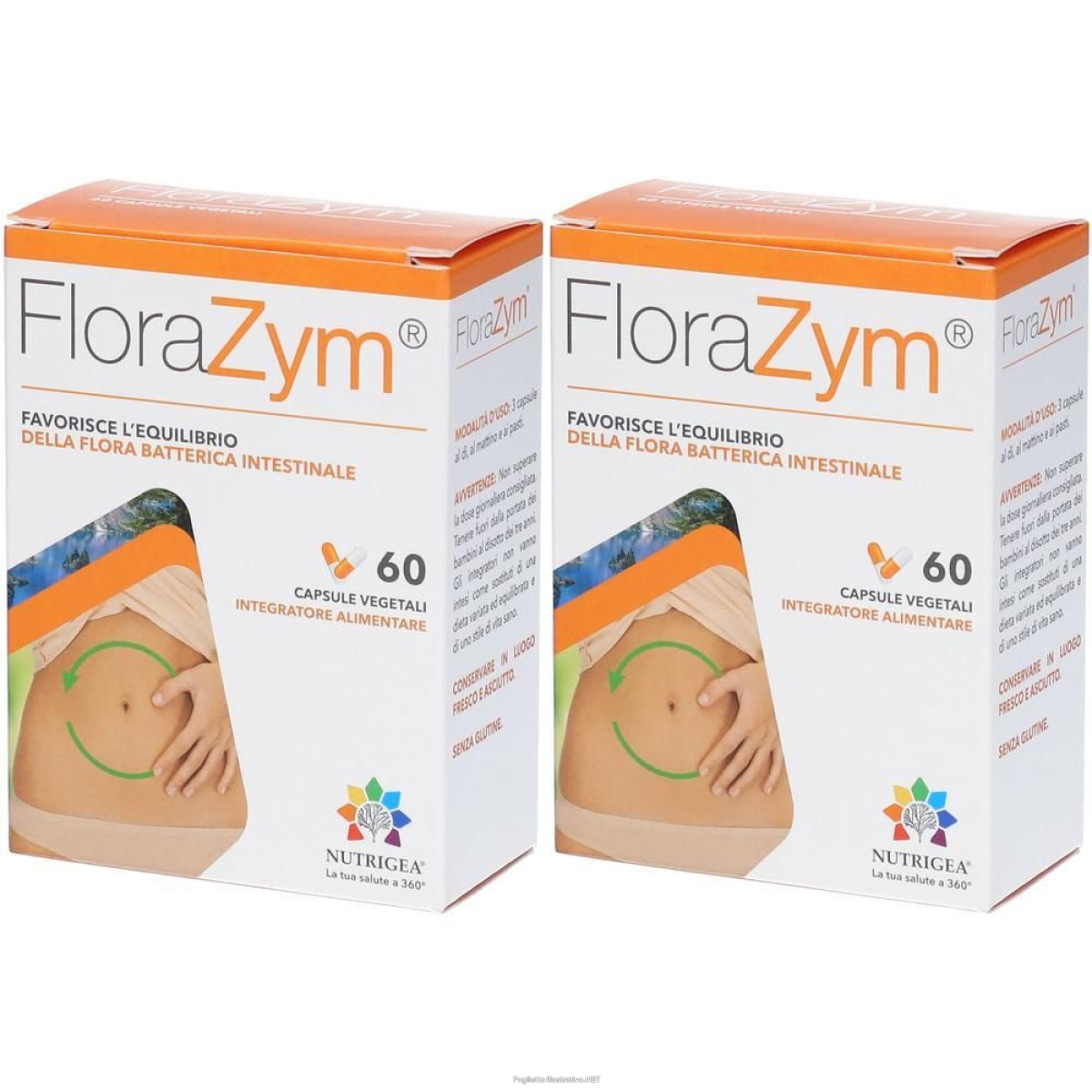 Cerca Offerte di nutrigea florazym capsule integratore alimentare 2x60 pz e acquista online