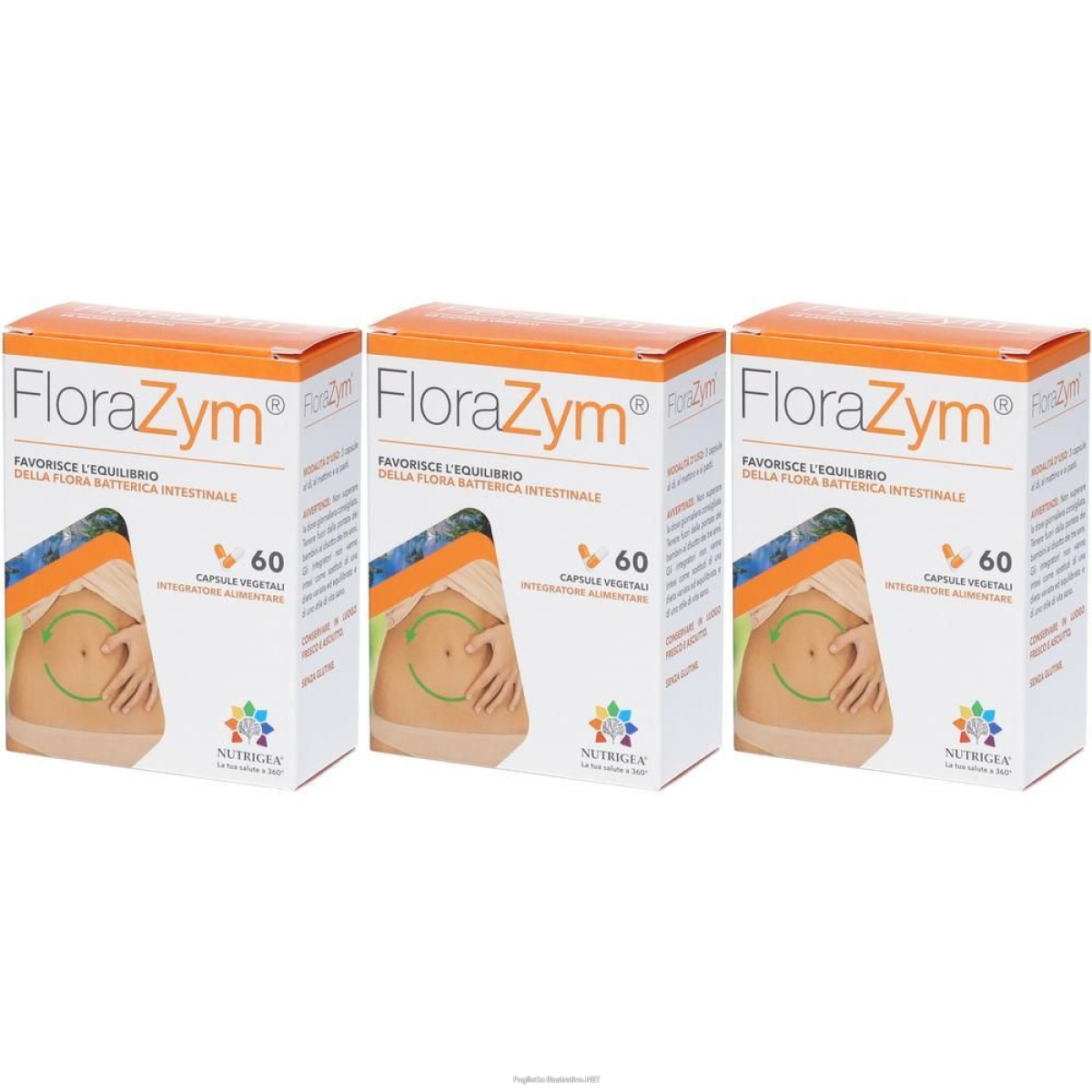 Cerca Offerte di nutrigea florazym capsule integratore alimentare 3x60 pz e acquista online