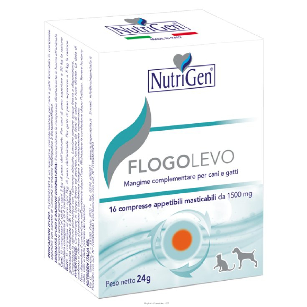 Cerca Offerte di nutrigen flogolevo mangime complementare per cani/gatti 32 compresse lg distribuzione e acquista online