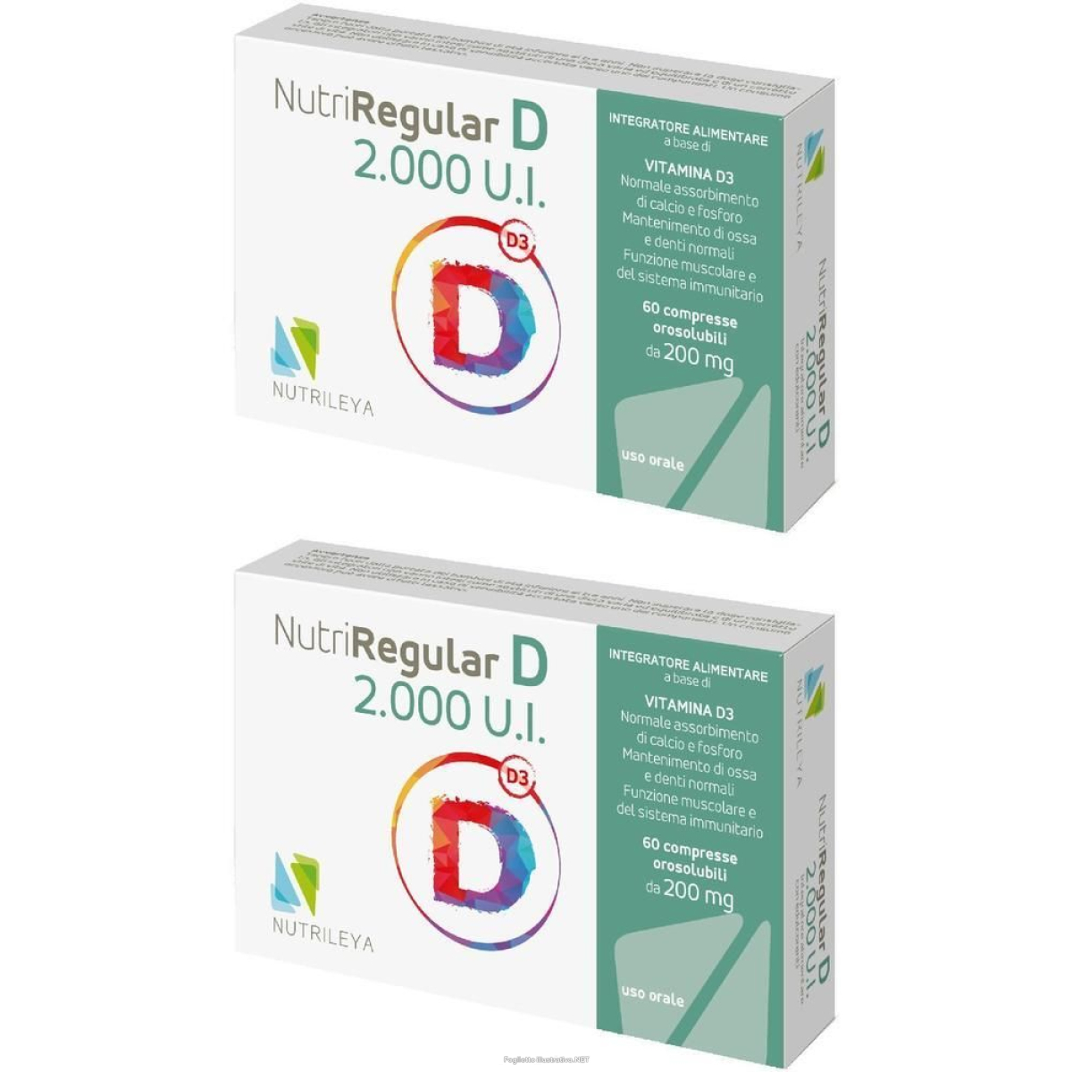 Cerca Offerte di nutriregular d 2000ui vegan 60 compresse 2x60 pz e acquista online