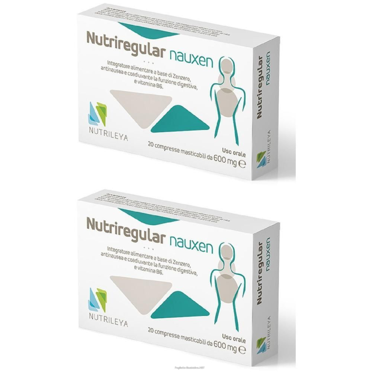 Cerca Offerte di nutriregular nauxen 20 compresse 2x10 g masticabili e acquista online