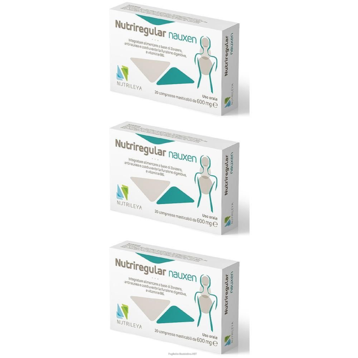 Cerca Offerte di nutriregular nauxen 20 compresse 3x10 g masticabili e acquista online