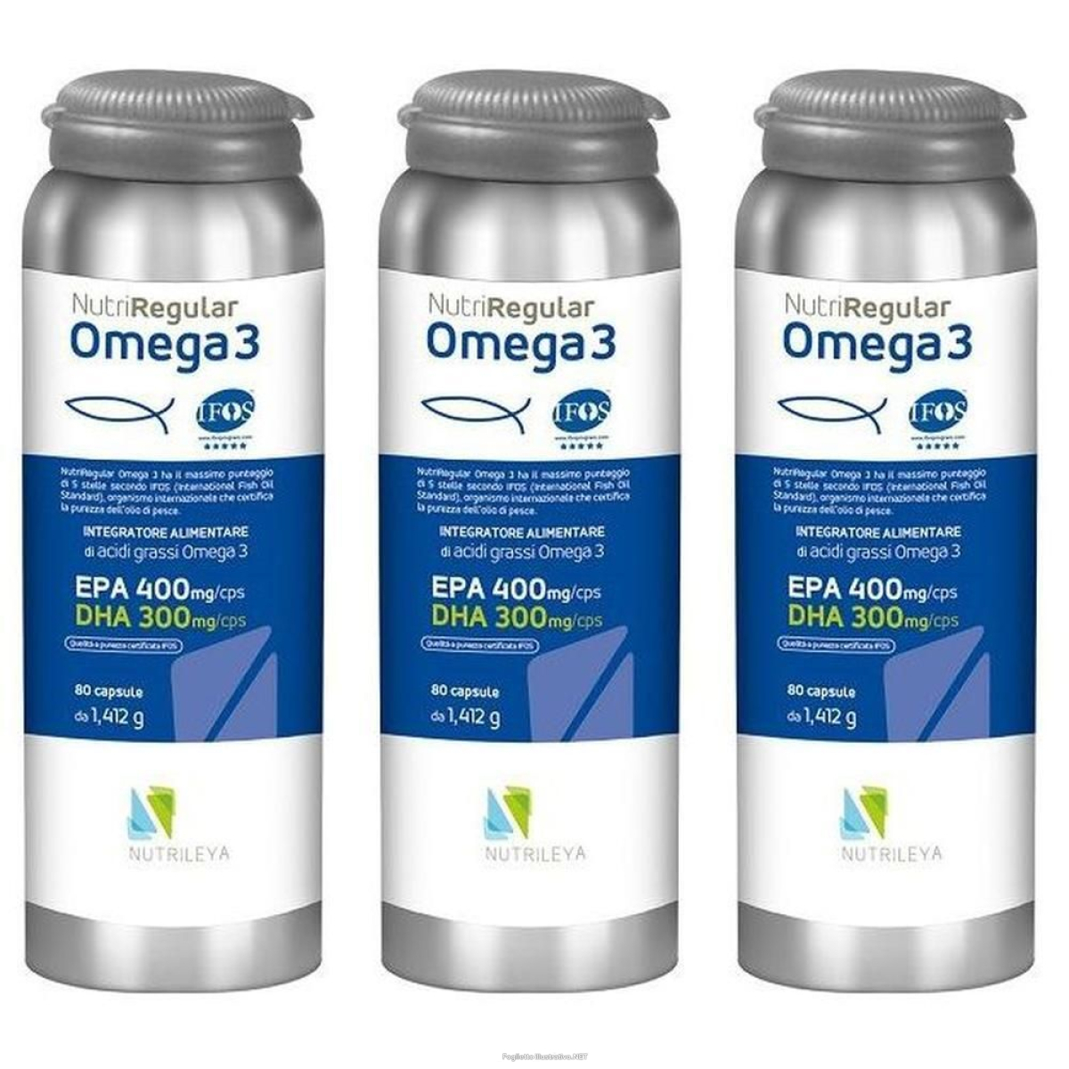 Cerca Offerte di nutriregular omega 3 80 capsule 3x80 pz e acquista online