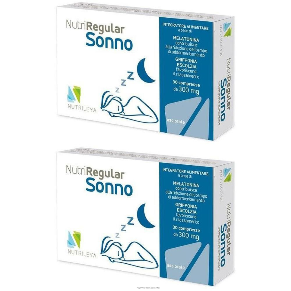 Cerca Offerte di nutriregular sonno 30 compresse 2x9 g e acquista online
