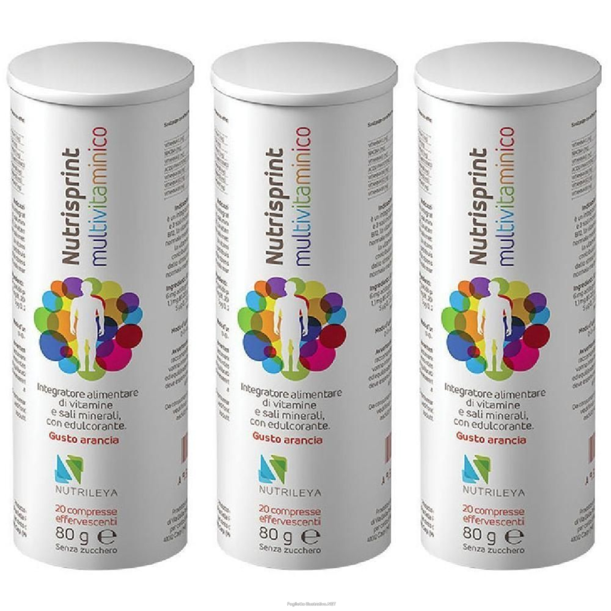 Cerca Offerte di nutrisprint multivitaminico 20 compresse effervescenti 80 g senza zucc e acquista online