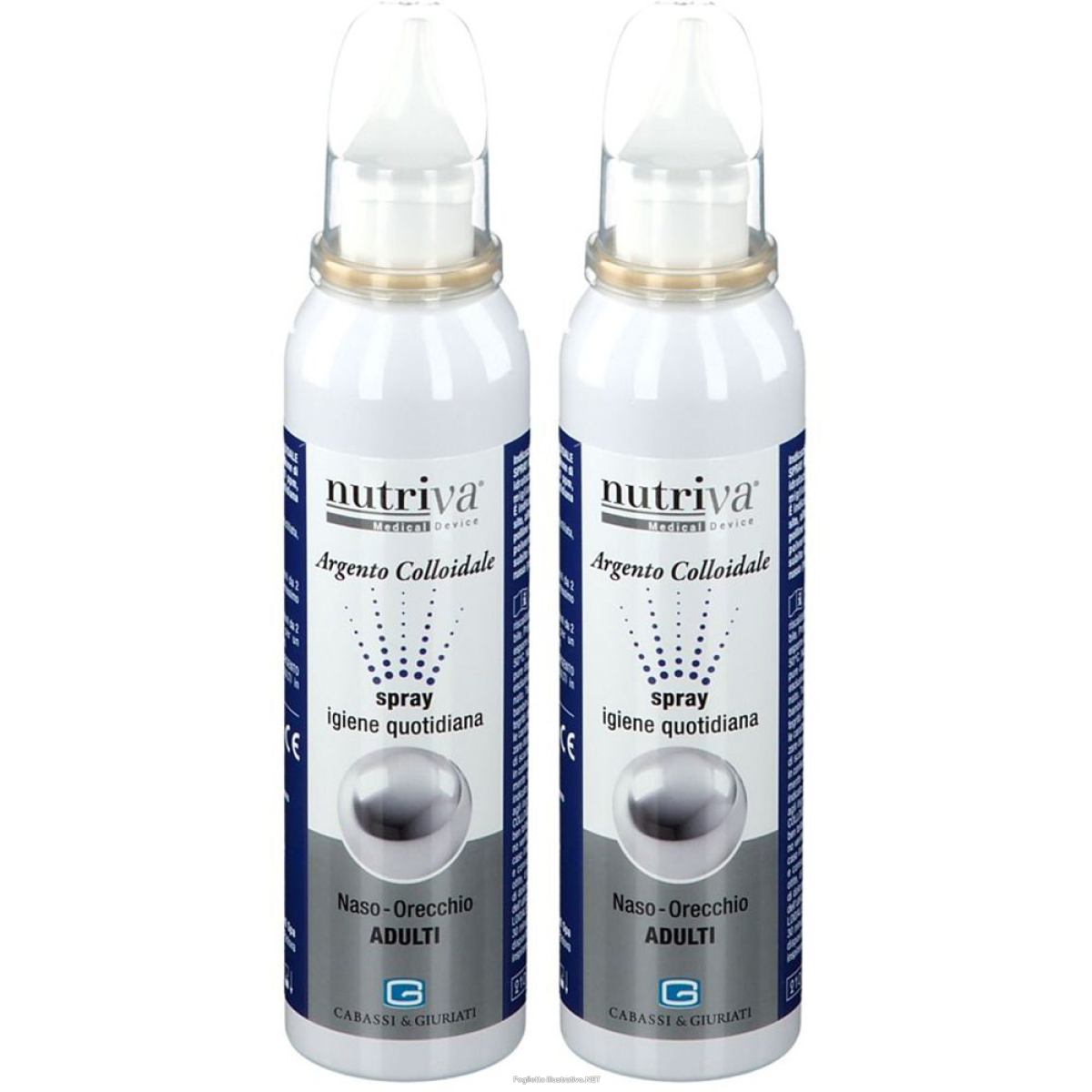 Cerca Offerte di nutriva® argento colloidale spray set da 2 2x100 ml e acquista online
