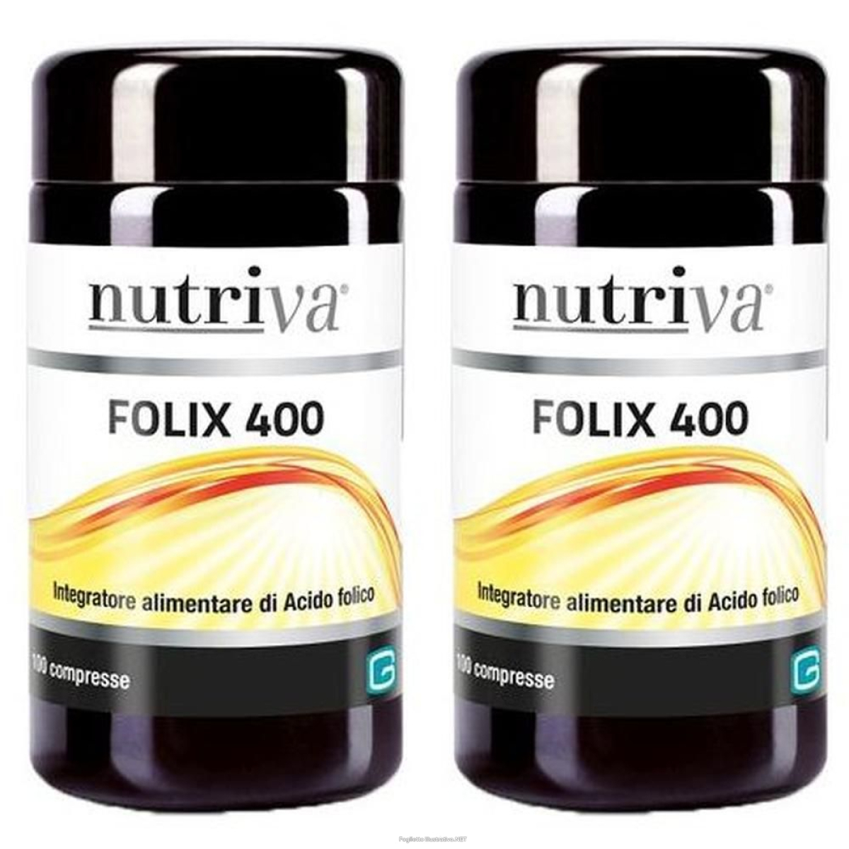 Cerca Offerte di nutriva folix 400 100 compresse 2x100 pz e acquista online