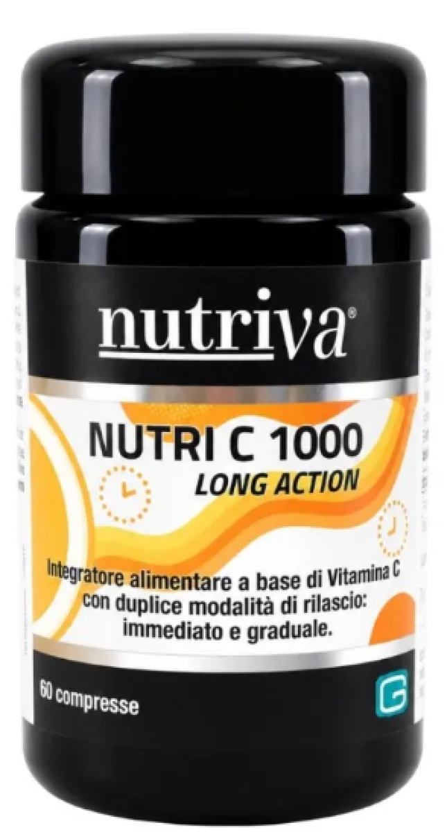 Cerca Offerte di Nutriva nutri c 1000 long action 60 compresse - integratore di vitamina c a rilascio graduale e immediato e acquista online