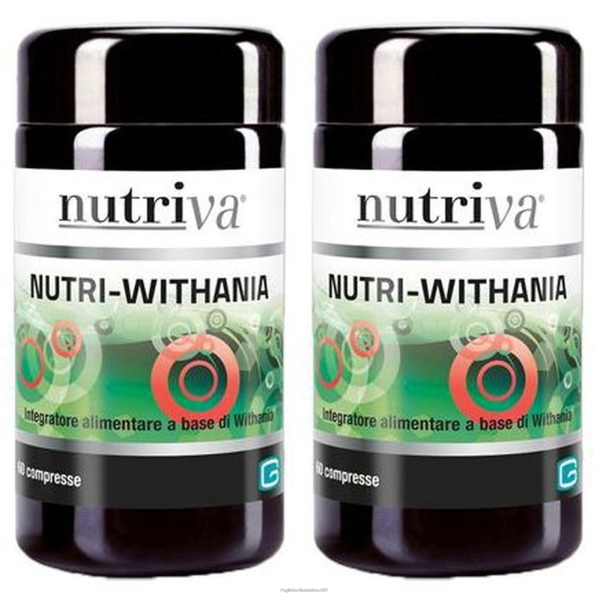 Cerca Offerte di nutriva nutri withania 60 compresse 2x60 pz e acquista online