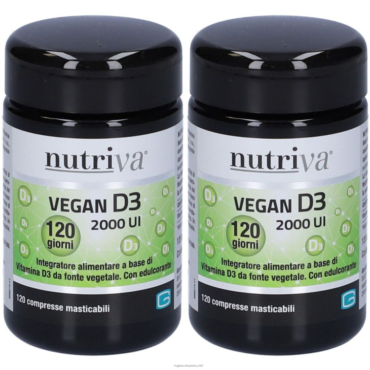 Cerca Offerte di nutriva® vegan d3 2000 ui set da 2 2x65,28 g compresse e acquista online