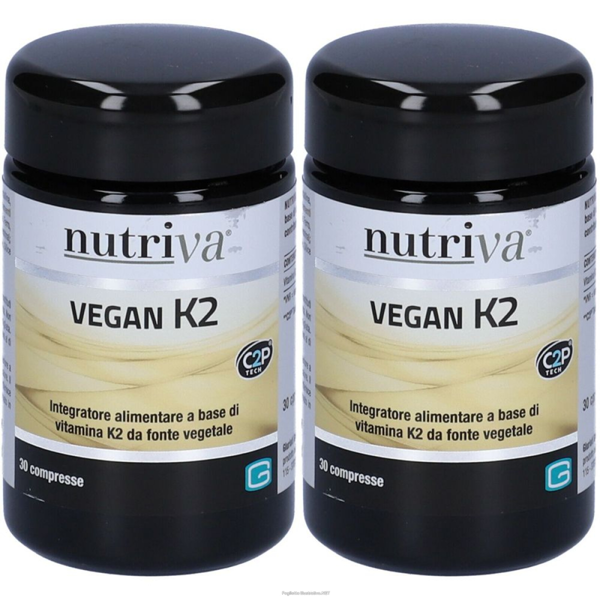 Cerca Offerte di nutriva® vegan k2 set da 2 2x12 g compresse e acquista online