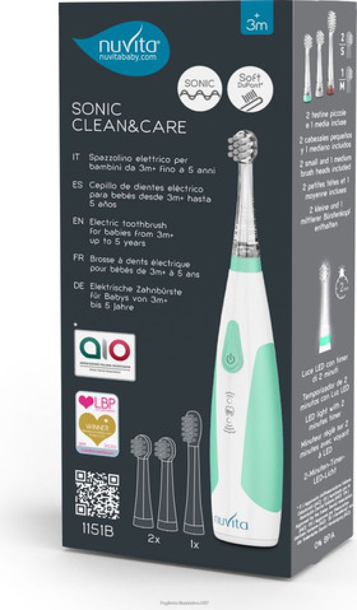 Cerca Offerte di nuvita spazzolino elettrico clean & care e acquista online