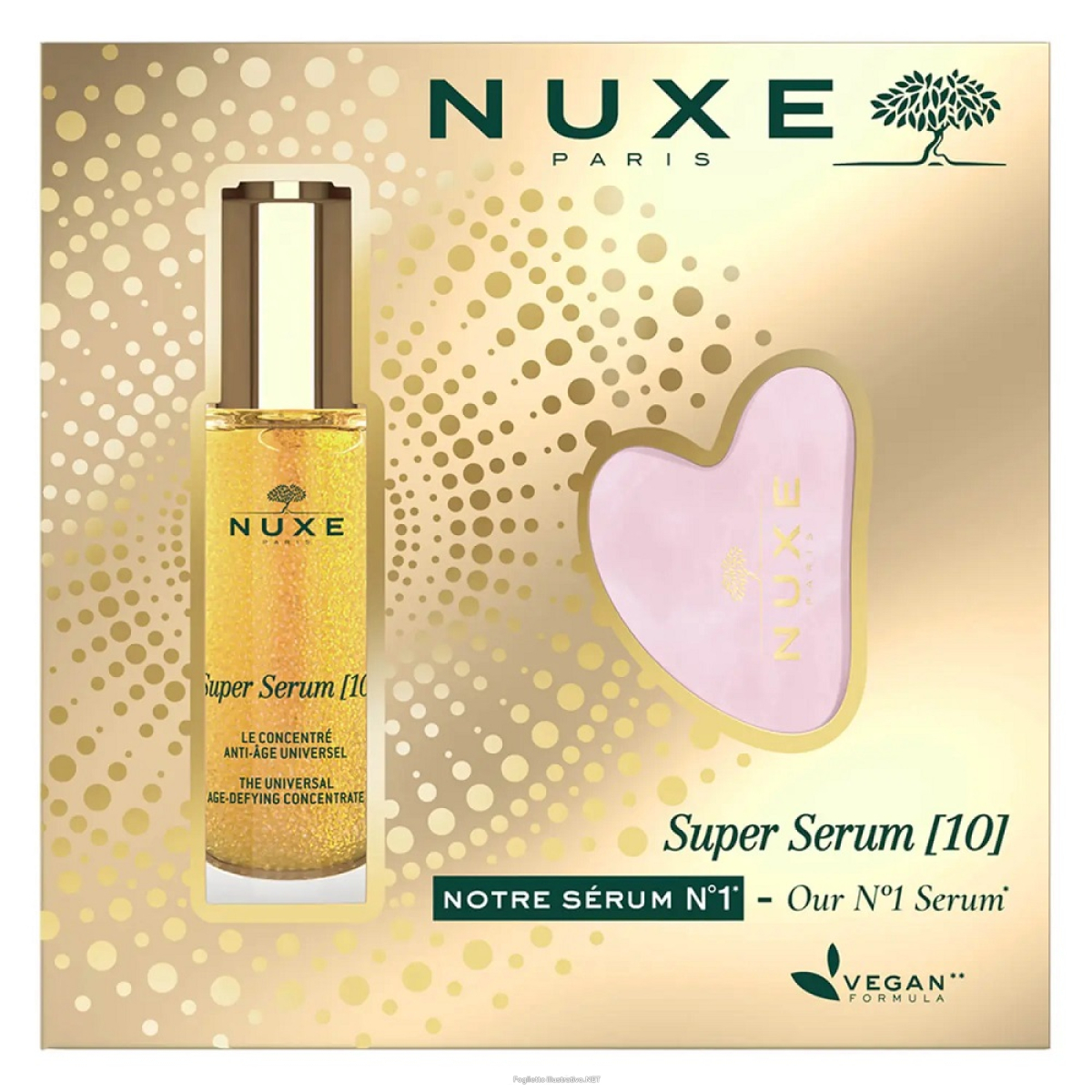 Cerca Offerte di nuxe cofanetto super serum 10 30 ml + 1 pietra gua sha massaggio viso e acquista online