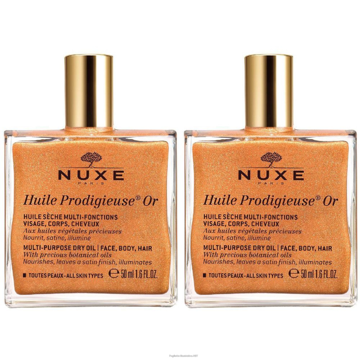 Cerca Offerte di nuxe huile prodigieuse® olio secco oro set da 2 2x1 e acquista online
