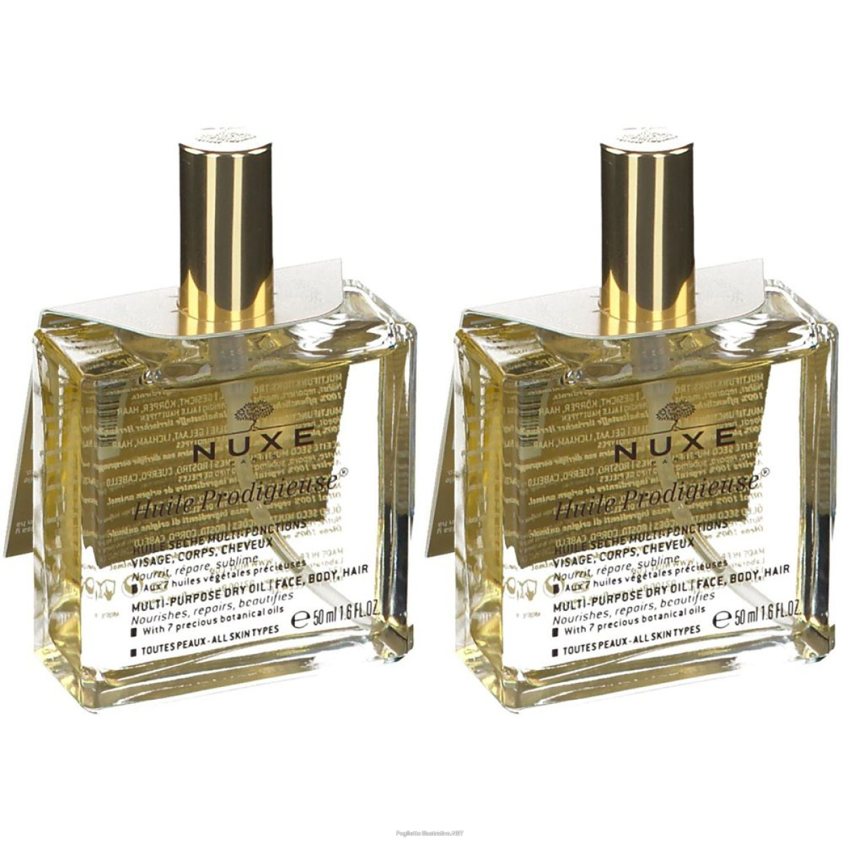 Cerca Offerte di nuxe huile prodigieuse olio secco x2 2x50 ml soluzio e acquista online
