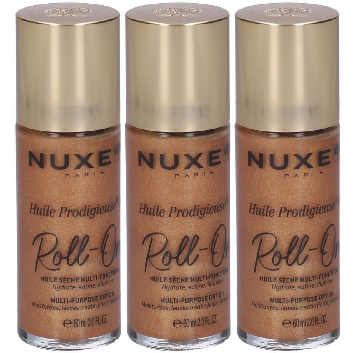Cerca Offerte di nuxe huile prodigieuse® or roll-on 3x60 ml e acquista online