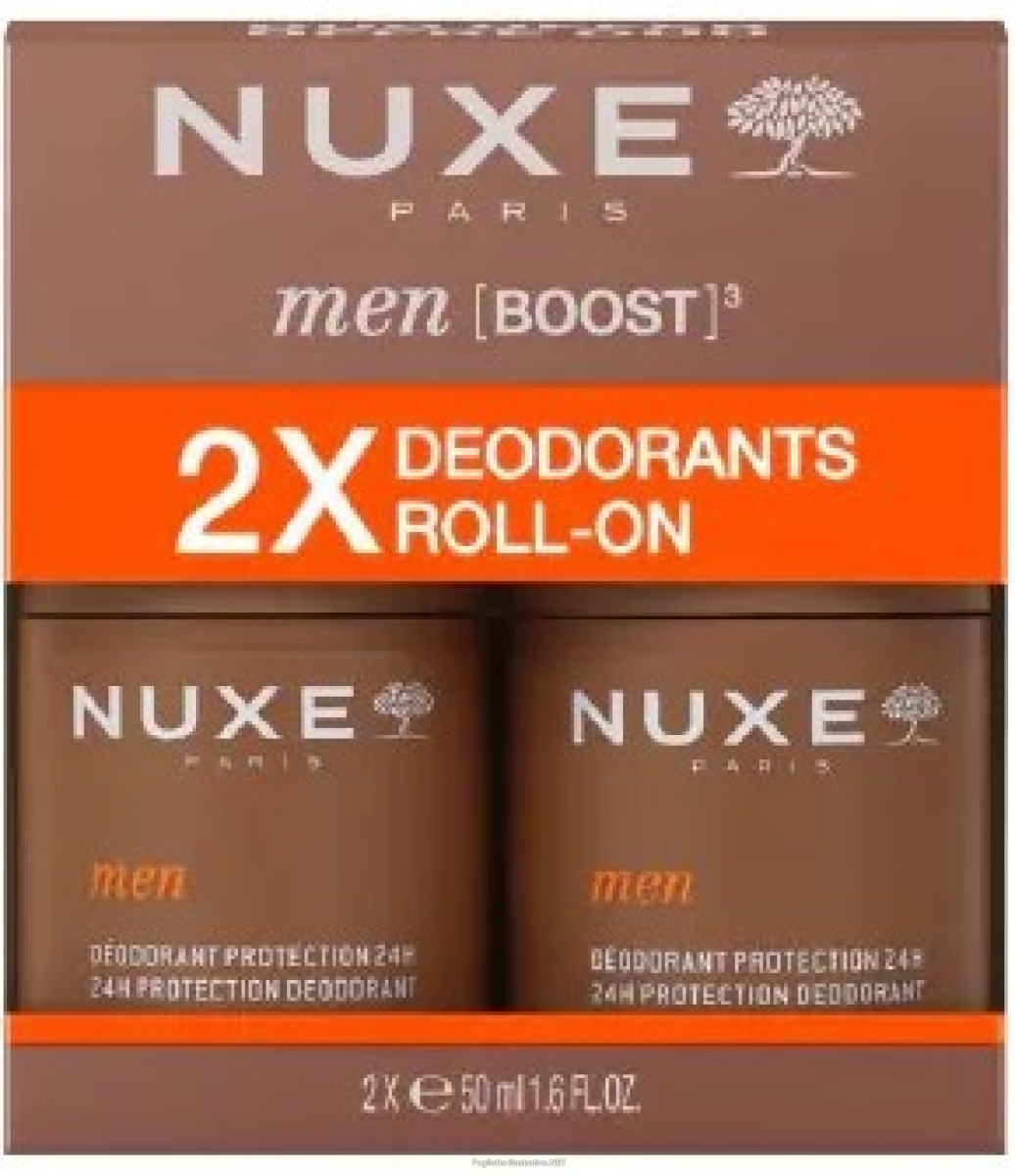 Cerca Offerte di nuxe men duo 24h protect deodorant 2x50ml promo bipacco deodorante uomo roll-on per sudorazione e odori e acquista online