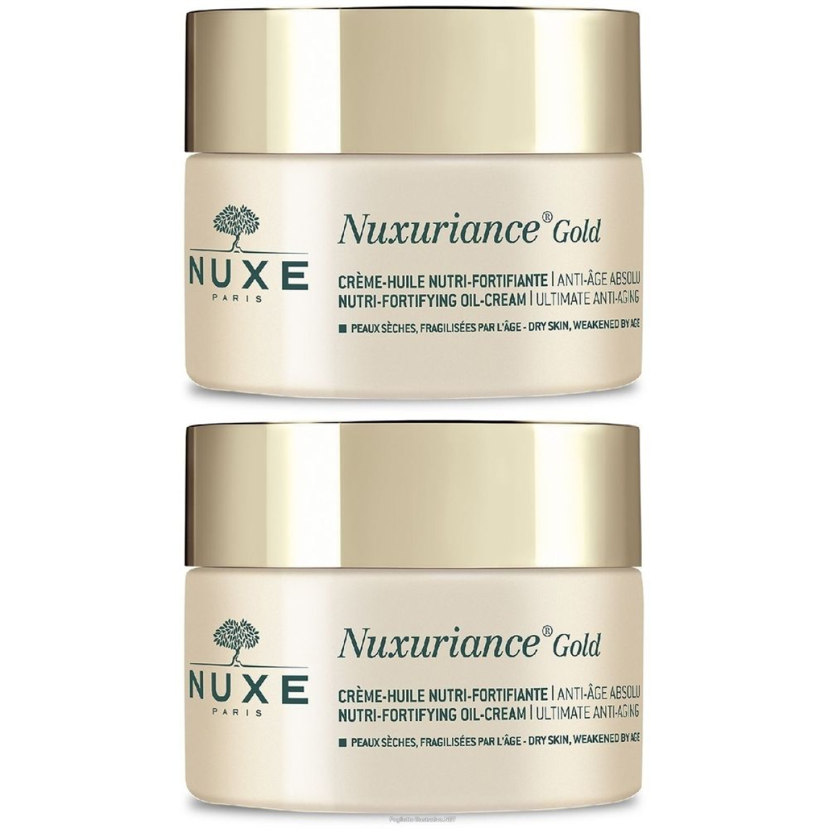 Cerca Offerte di nuxe nuxuriance® gold crema olio nutriente fortificante set da 2 2x50 e acquista online