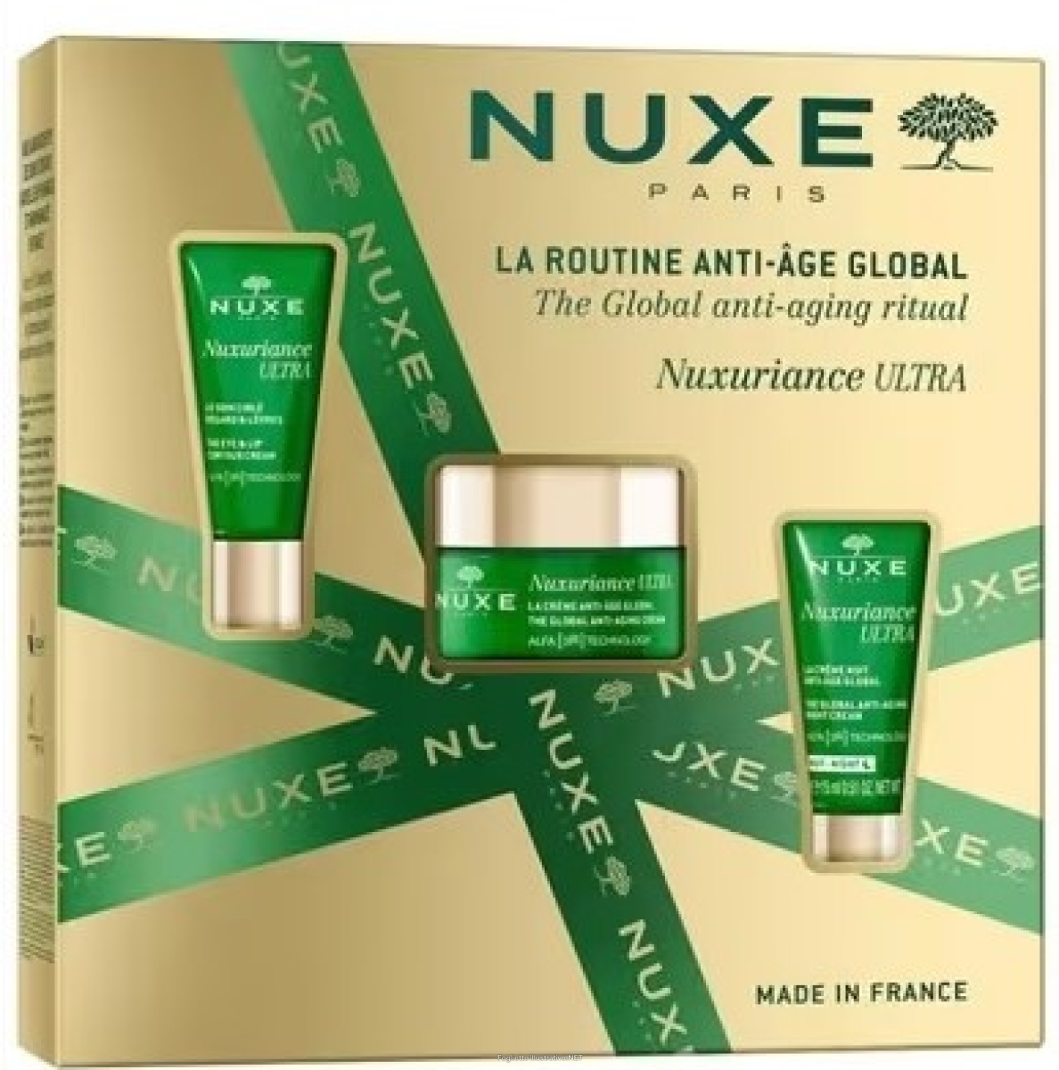 Cerca Offerte di nuxe nuxuriance ultra - cofanetto routine anti età crema anti et?? globale 50 ml + contorno occhi e labba 15ml + crema notte anti età globale 15ml e acquista online