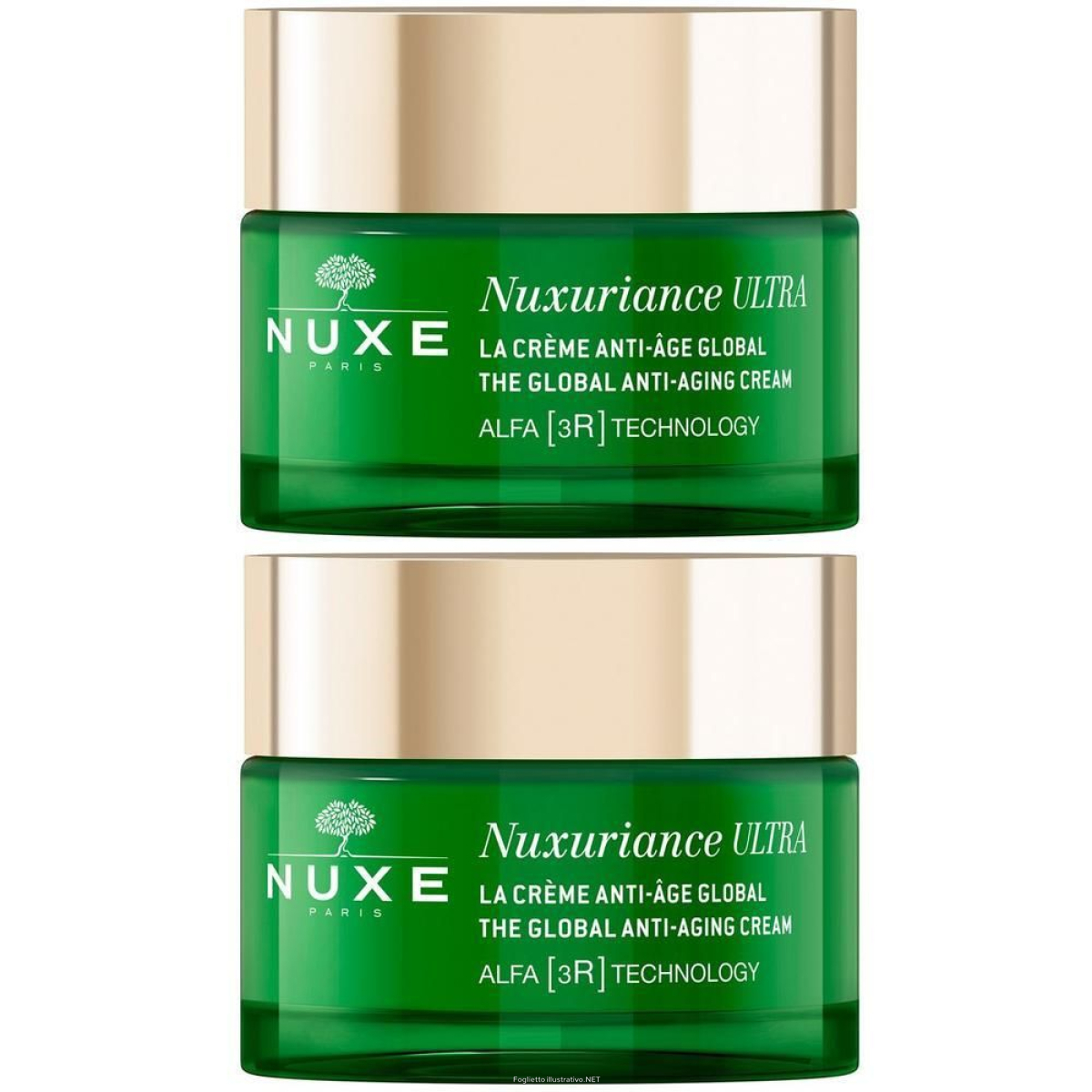 Cerca Offerte di nuxe nuxuriance ultra crema anti eta' globale 2x50 ml e acquista online
