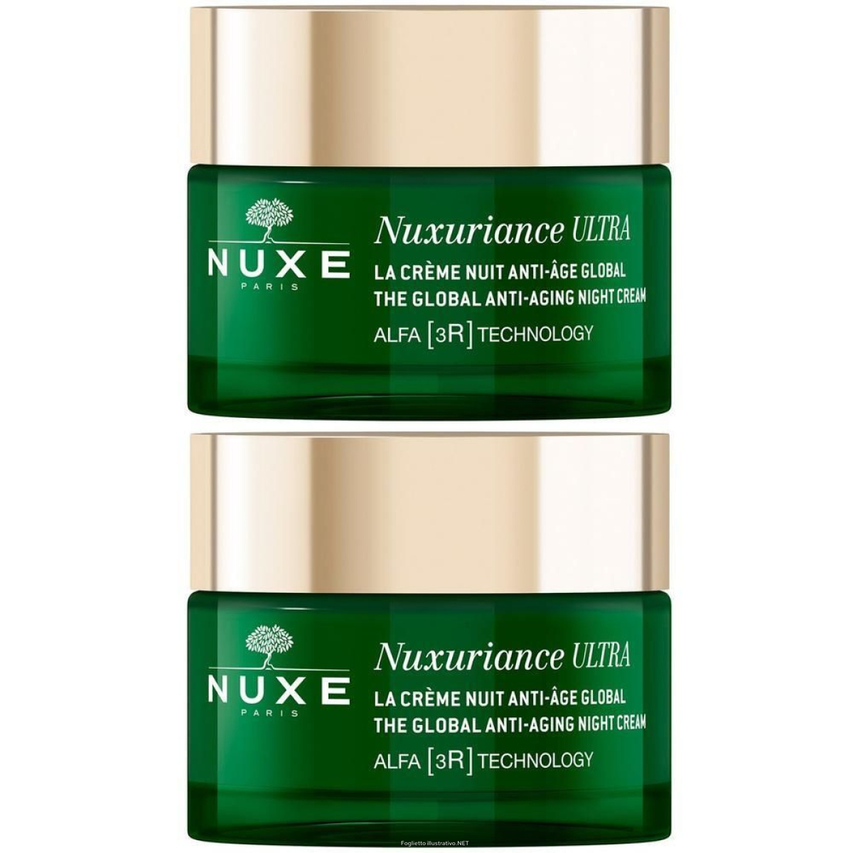 Cerca Offerte di nuxe nuxuriance ultra crema notte anti eta' globale 2x50 ml e acquista online