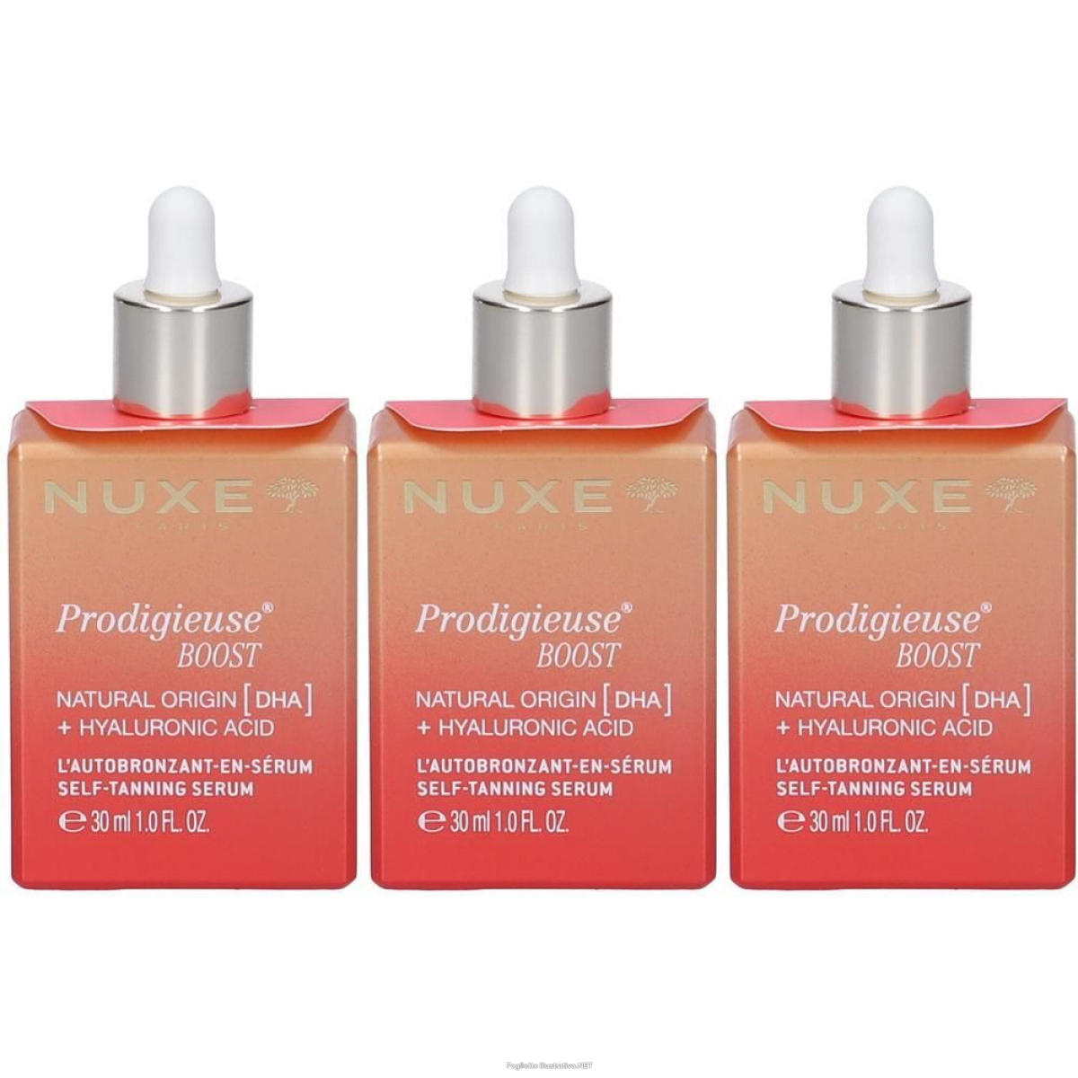 Cerca Offerte di nuxe prodigieuse® boost l'autoabbronzante in siero 3x30 ml e acquista online