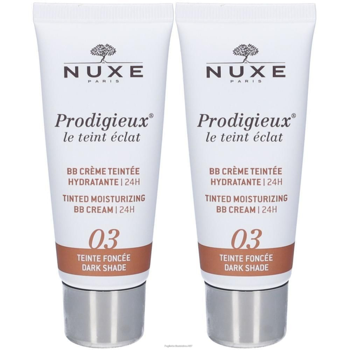 Cerca Offerte di nuxe prodigieux bb tinted cream tonalita' 3 dark 2x1 st e acquista online