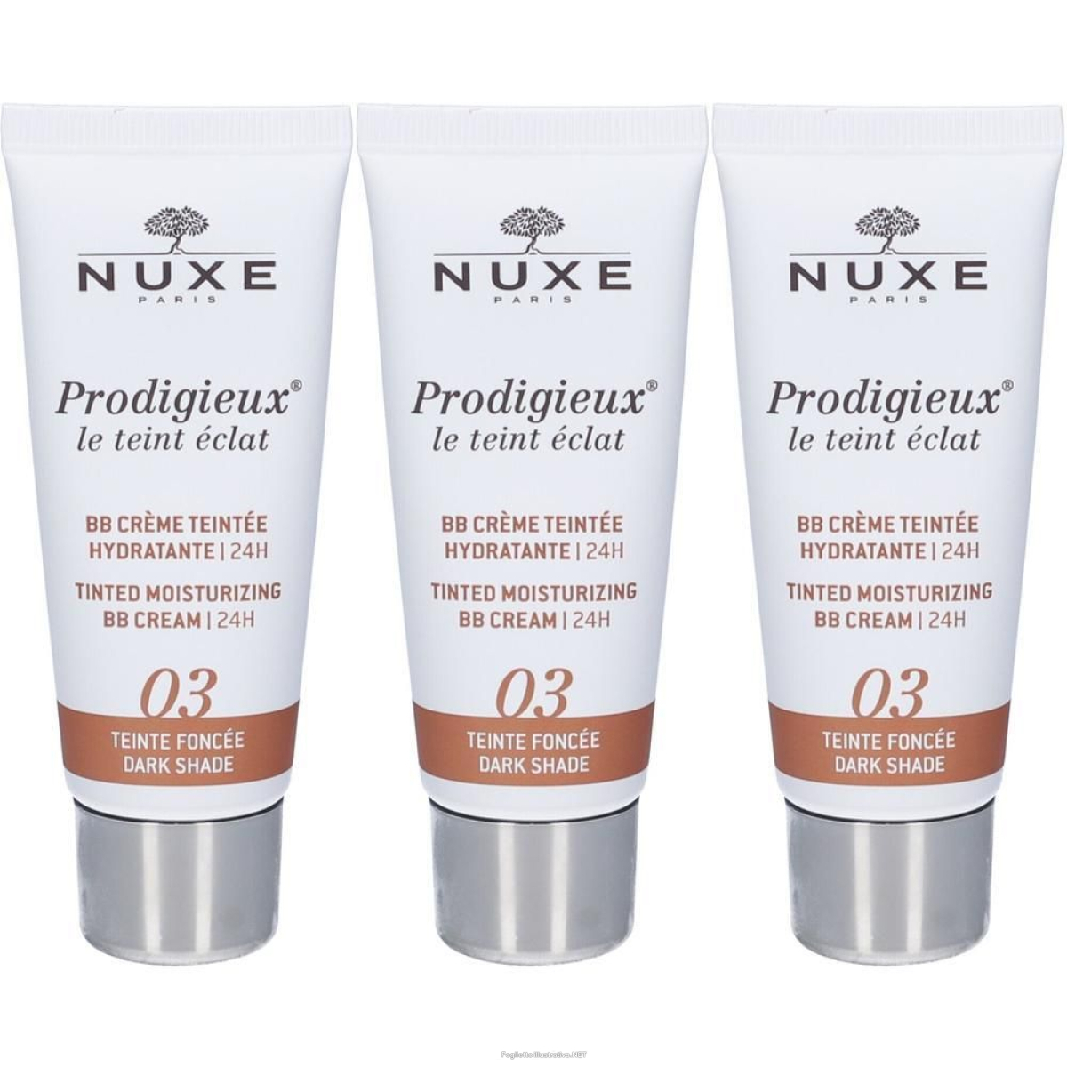 Cerca Offerte di nuxe prodigieux bb tinted cream tonalita' 3 dark 3x1 st e acquista online