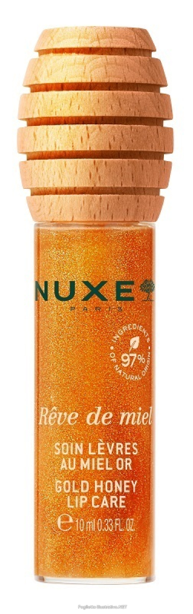 Cerca Offerte di nuxe reve de miel gold honey lipcare - trattamento labbra gloss dorato al miele 10 ml e acquista online