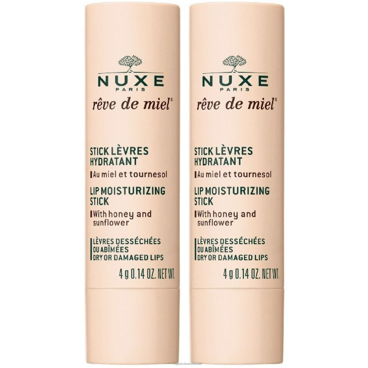 Cerca Offerte di nuxe rêve de miel® stick labbra idratante al miele set da 2 2x4 g ross e acquista online