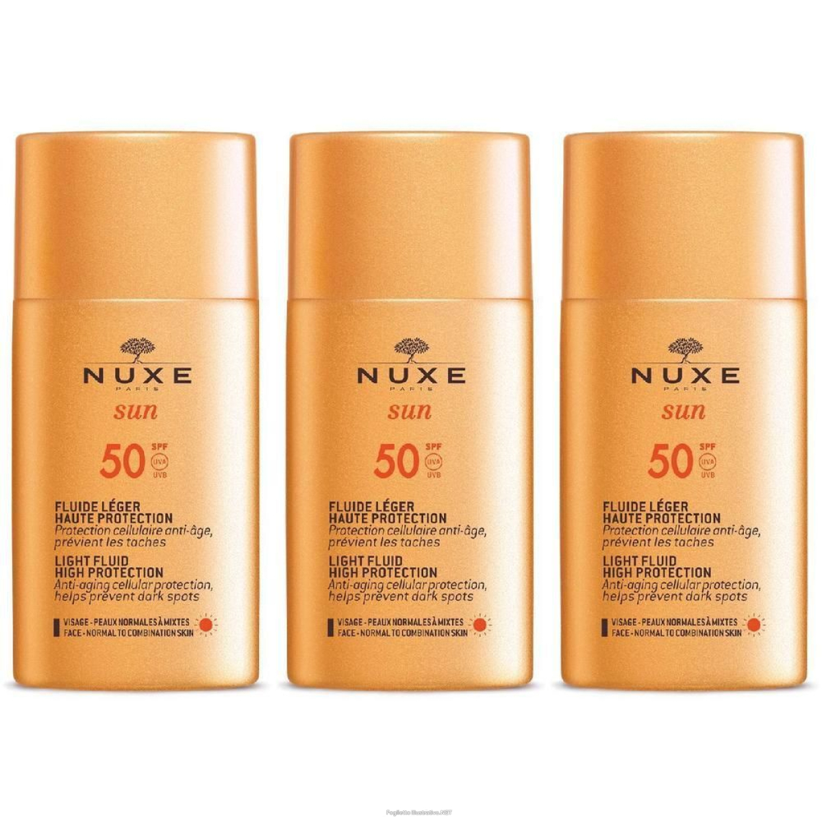 Cerca Offerte di nuxe sun fluido leggero alta protezione spf 50 3x50 ml soluzione e acquista online