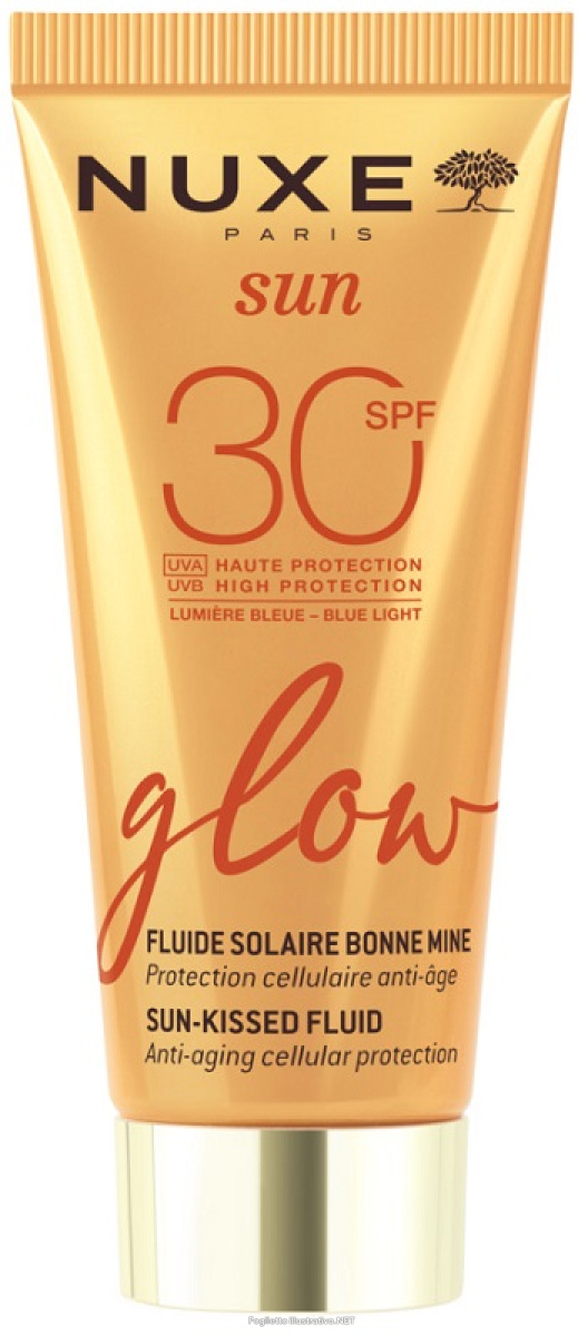 Cerca Offerte di nuxe sun glow 40 ml fluido solare viso illuminante alta protezione spf 30 e acquista online