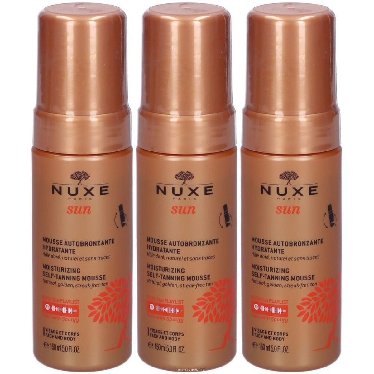 Cerca Offerte di nuxe sun mousse autoabbronzante 3x150 ml e acquista online
