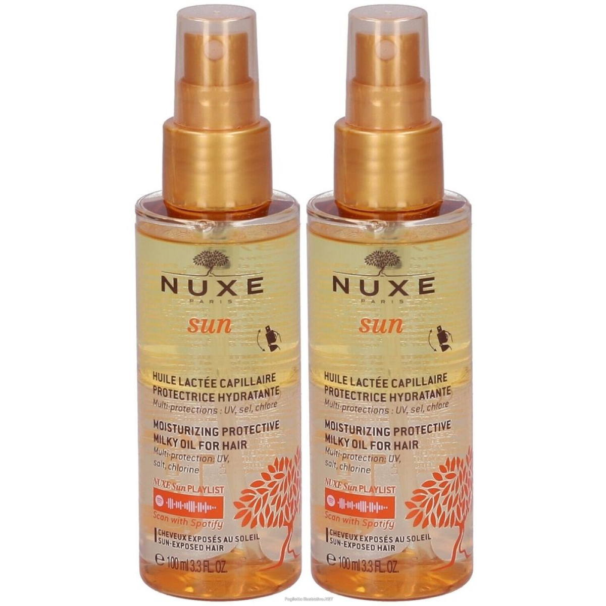 Cerca Offerte di nuxe sun olio latte protettivo per capelli set da 2 2x100 ml soluzione e acquista online