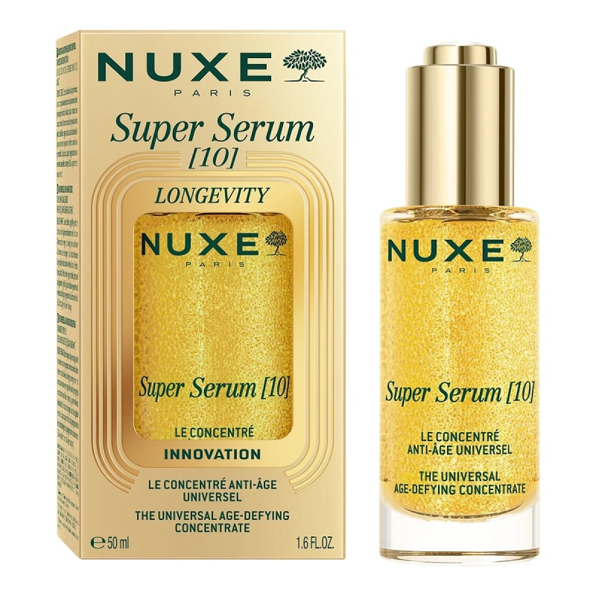 Cerca Offerte di Nuxe super serum [10] longevity siero anti-età universale per le rughe e le macchie, 50 ml e acquista online