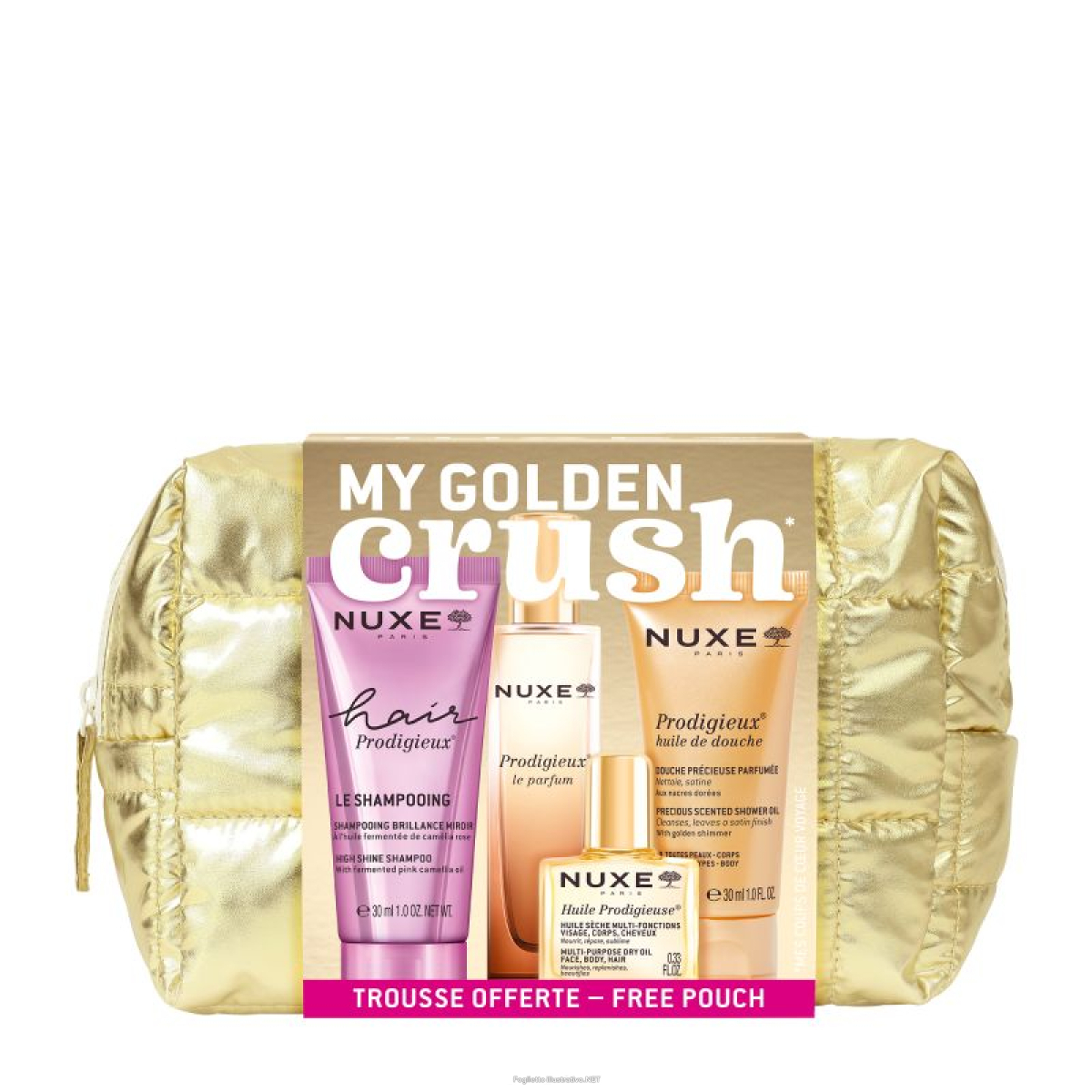 Cerca Offerte di nuxe trousse prodigieux 2026 1 wash hair prodigieuse 30 ml + 1 huile prodigieuse 10 ml + 1 prodigeux le parfum 15 ml + 1 shower gel progigeux 30 ml e acquista online