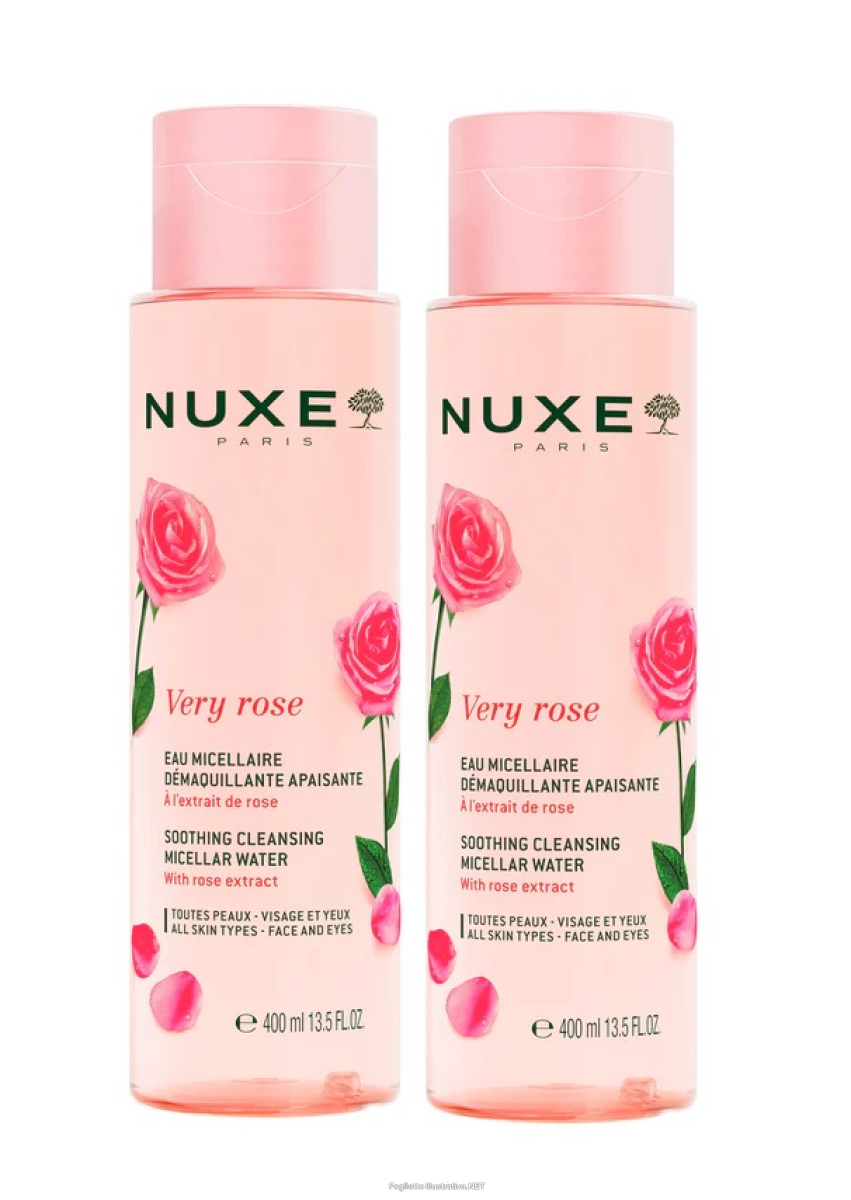 Cerca Offerte di nuxe - very rose - acqua micellare lenitiva 2 flaconi da 400 ml e acquista online