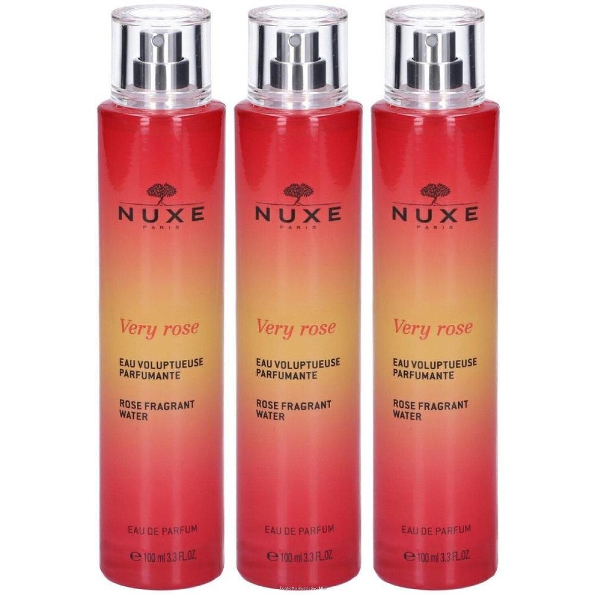 Cerca Offerte di nuxe very rose acqua profumata 3x100 ml e acquista online