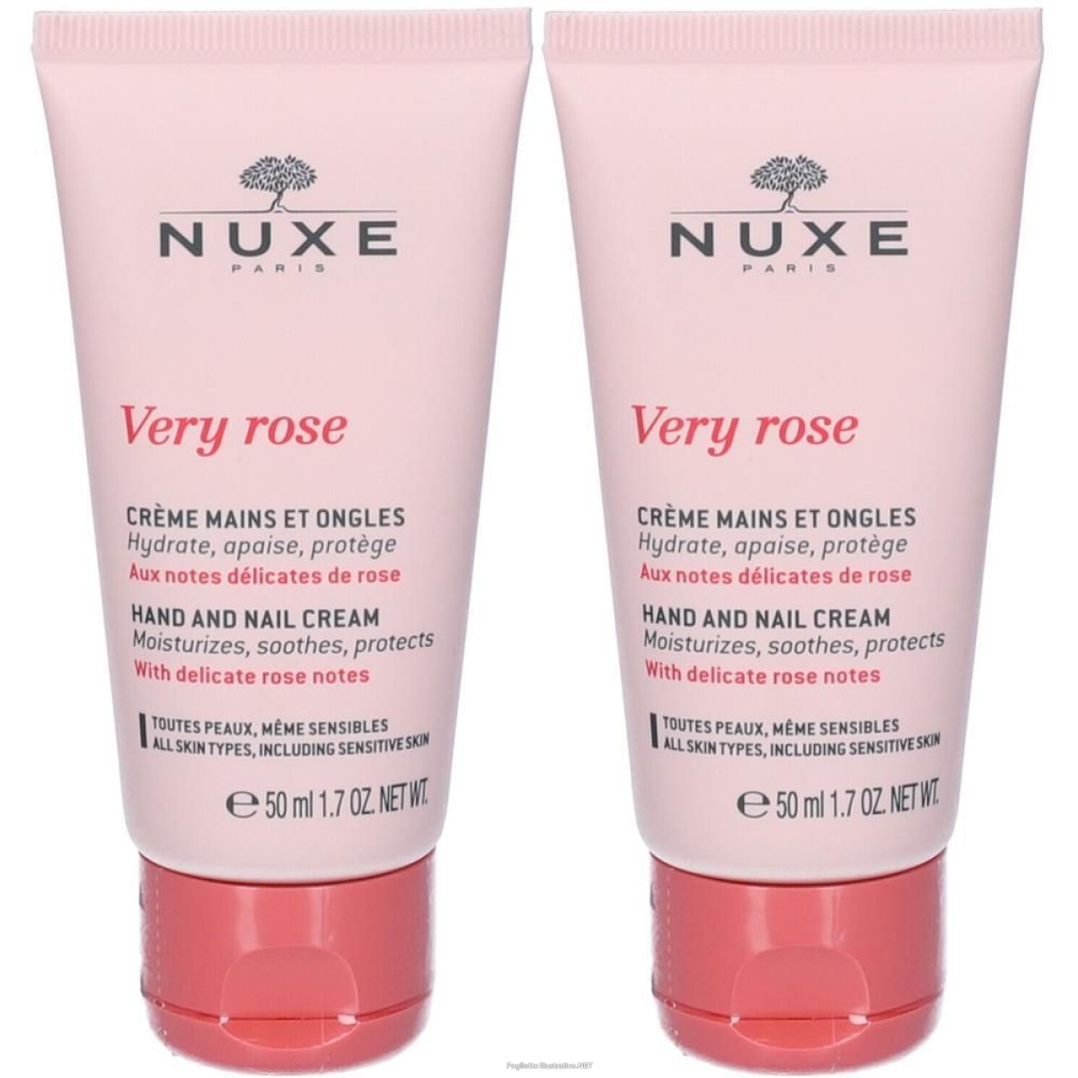 Cerca Offerte di nuxe very rose crema mani 2x50 ml e acquista online