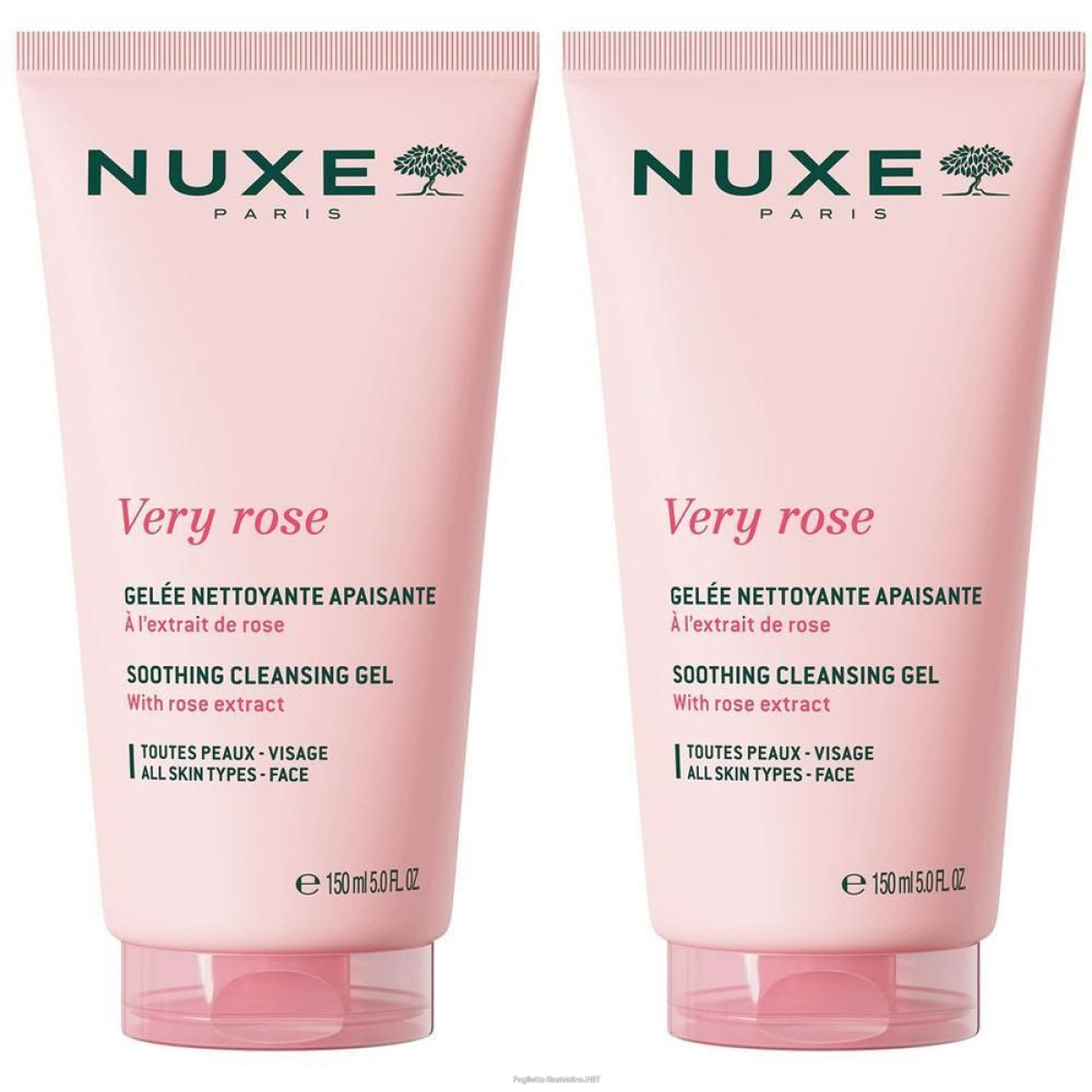 Cerca Offerte di nuxe very rose gel detergente viso 2x150 ml e acquista online