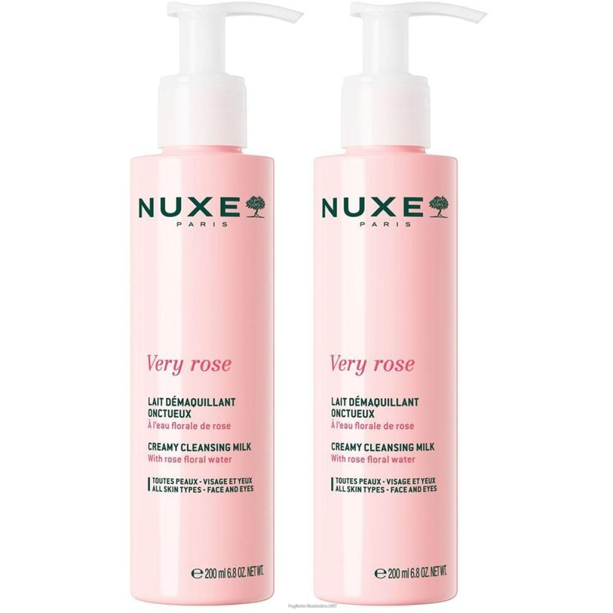 Cerca Offerte di nuxe very rose latte struccante 2x200 ml e acquista online