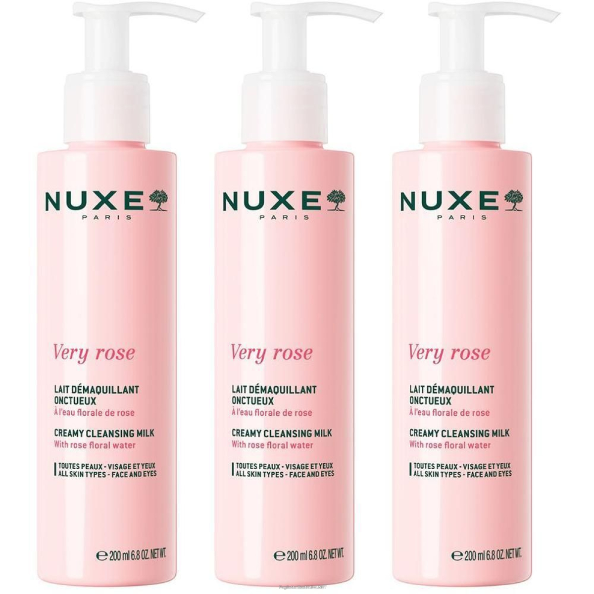 Cerca Offerte di nuxe very rose latte struccante 3x200 ml e acquista online