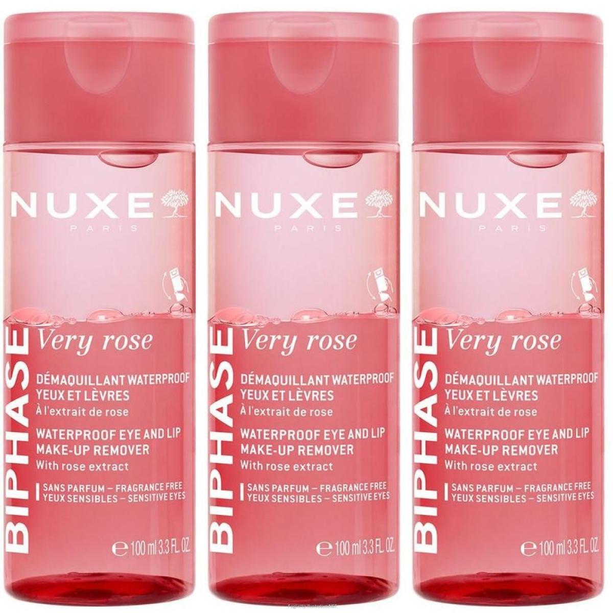 Cerca Offerte di nuxe very rose struccante bifasico 3x100 ml e acquista online