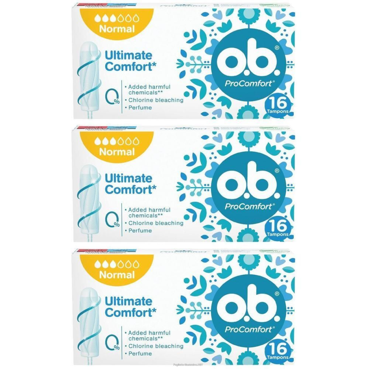 Cerca Offerte di o.b.® pro comfort™ normal 3x16 pz tampone e acquista online