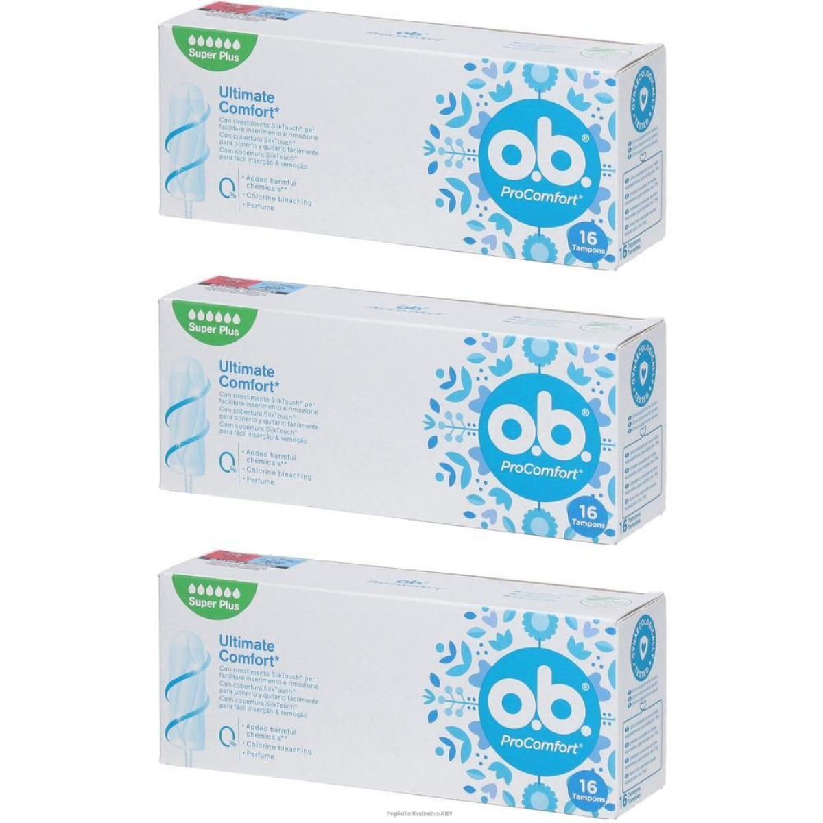 Cerca Offerte di o.b.® pro comfort™ super plus 3x16 pz tampone e acquista online