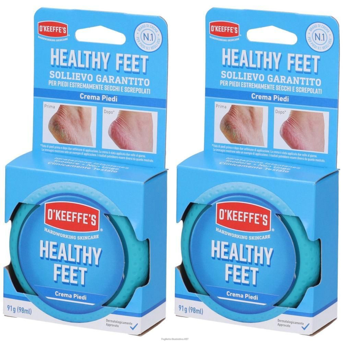 Cerca Offerte di o'keeffe's healthy feet crema piedi 2x91 g e acquista online