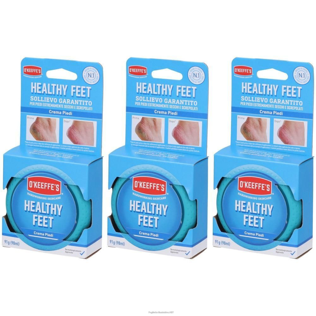 Cerca Offerte di o'keeffe's healthy feet crema piedi 3x91 g e acquista online
